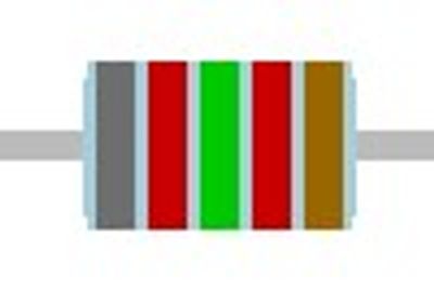 METAL FILM RESISTOR 0,6W: 82,5kohm