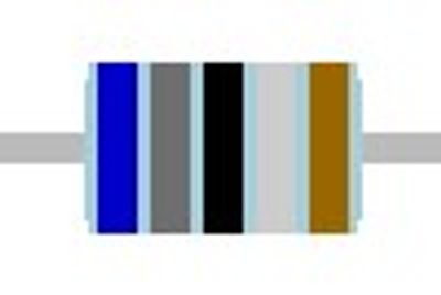 METAL OXIDE FILM RESISTOR 2W: 6,8ohm METAL OXIDE FILM RESISTOR 2W: 6,8ohm