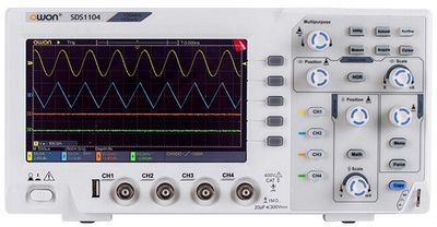 Owon SDS1104 OSKILLOSCOPE 100MHZ 4CH