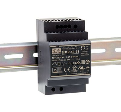 DIN-RAIL SMPS 60W 24VDC 2,5A