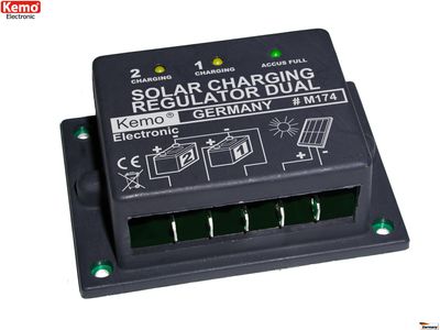 Solar charging regulator for Dual Battery 16A Solar charging regulator for Dual Battery 16A