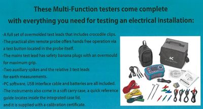 Kyoritsu 6516 Multi-Function Installation Tester +BT (finnish)
