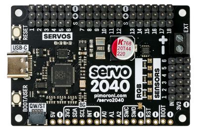 Pimoroni Servo 2040 - 18 CH Servo Controller