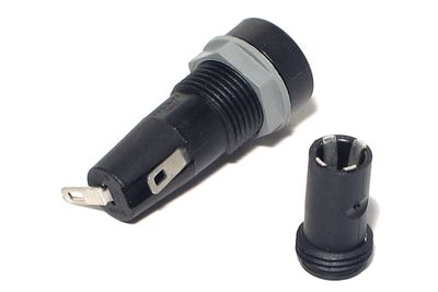 FUSE HOLDER PANEL MOUNT 5x20mm