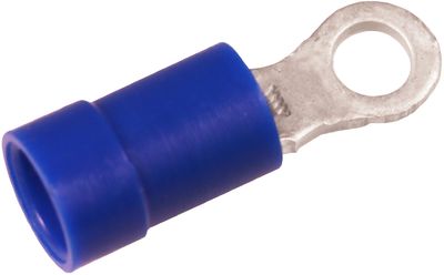 Abiko RING TERMINAL 3,2mm BLUE 100 pcs