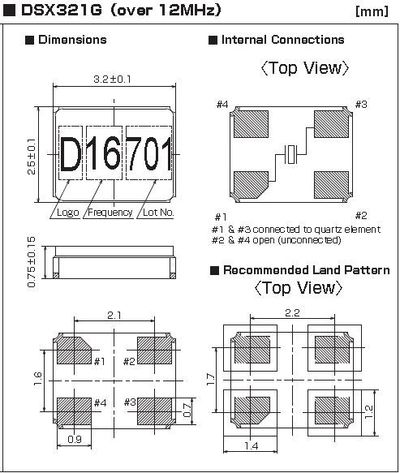 CRYSTAL 26.000MHZ 12PF 3225 CRYSTAL 26.000MHZ 12PF 3225