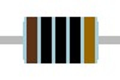 METAL FILM RESISTOR 0,6W: 100ohm