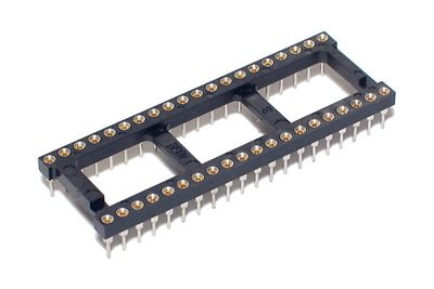 IC SOCKET 40-PINS 600mils (DIP40, DIL40) IC SOCKET 40-PINS 600mils (DIP40, DIL40)