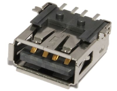 USB-A FEMALE HORIZONTAL smd