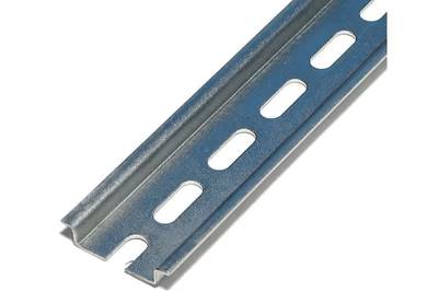 DIN rail, slotted 35 mm, 500 mm