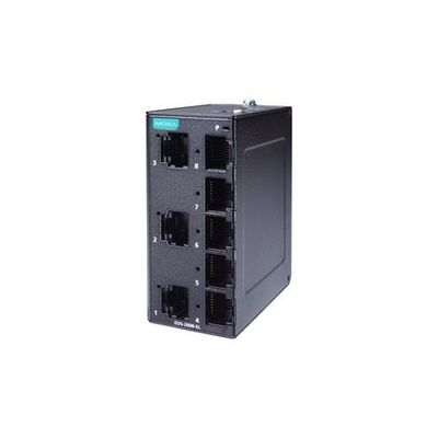 Moxa Ethernet switch, 8x RJ45, IP40
