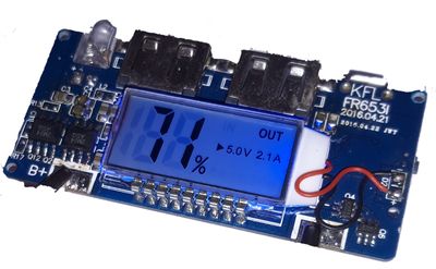 DC/DC CONVERTER 3,6V -5V 2,1A USB-A