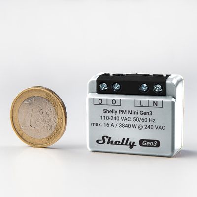 Shelly PM Mini Gen3 WiFi POWER METER 16A