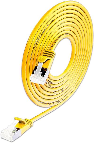 CAT6A 10G LIGHTPATCH U/FTP 1,5m yellow