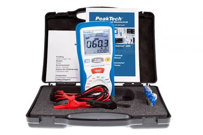 PeakTech 2695 ISO TESTER 125/250/500/1000V 4000MOhm 4000C