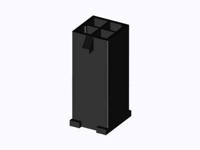 3,0mm 8pole male wire w/o panel clips UL94V-0 3,0mm 8pole male wire w/o panel clips UL94V-0