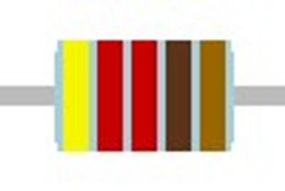 METAL FILM RESISTOR 0,6W: 4,22kohm