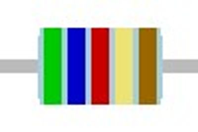 METAL FILM RESISTOR 0,6W: 56,2ohm