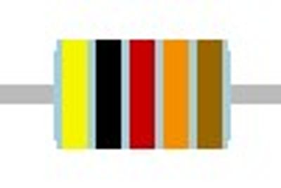 METAL FILM RESISTOR 0,6W: 402kohm