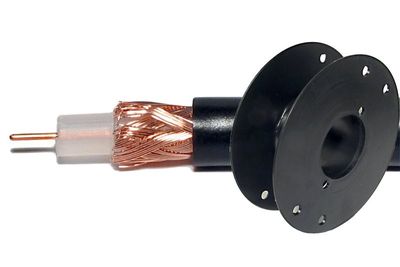 RF COAXIAL CABLE 75ohm RG-59 BLACK 100m roll RF COAXIAL CABLE 75ohm RG-59 BLACK 100m roll