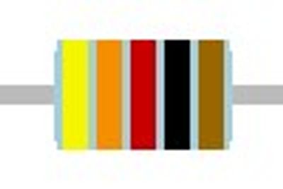 METAL FILM RESISTOR 0,6W: 432ohm