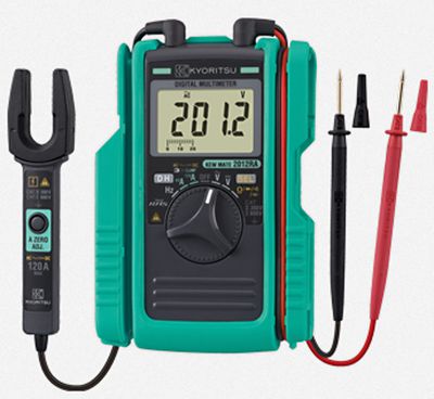 Kyoritsu 2012RA DIGITAL MULTIMETER WITH 120A AC/DC CLAMP (TrueRMS)