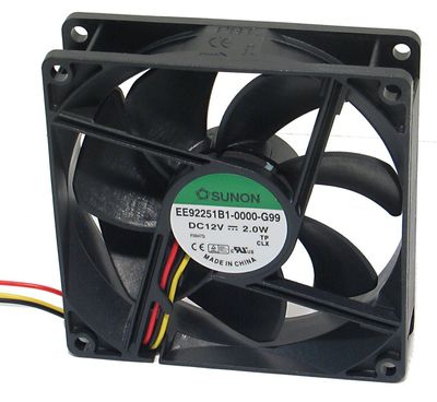 FAN 12VDC 92x25 BALL BEARING