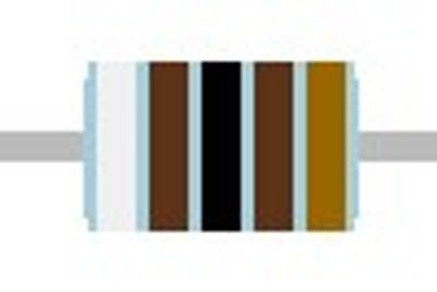 METAL FILM RESISTOR 0,6W: 9,09kohm