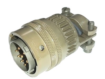 STRAIGHT PLUG 12-POLE MALE BAYONET STRAIGHT PLUG 12-POLE MALE BAYONET