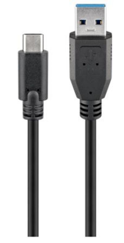USB-3.0 CABLE A-MALE / C-MALE 2,0m
