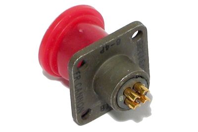 BOX MOUNTING RECEPTABLE 4-POLE MALE Ø13mm BAYONET BOX MOUNTING RECEPTABLE 4-POLE MALE Ø13mm BAYONET