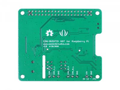 2-Channel CAN-BUS(FD) Shield for RPi (MCP2518FD) 2-Channel CAN-BUS(FD) Shield for RPi (MCP2518FD)