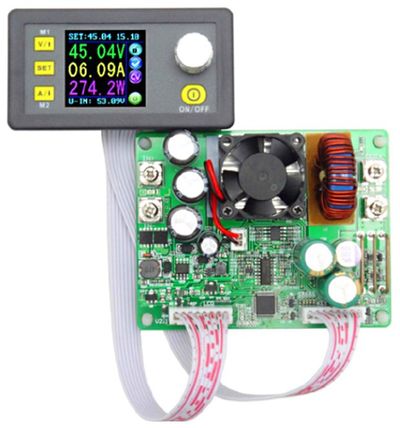 STEP-DOWN DC/DC POWER SUPPLY LCD 15A 50V