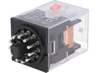 POWER RELAY TPDT 10A 24VAC