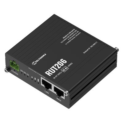 Teltonika RUT206 4G/WiFi/RS232/RS485/PoE ROUTER