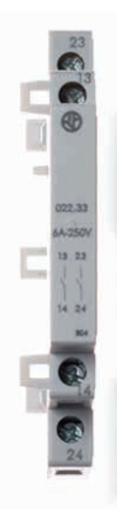 Auxiliary Contact For Finder 22 Series 2NO 25A