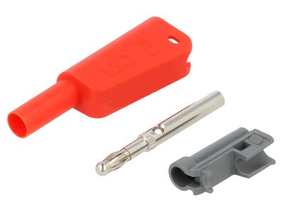 4mm BANANA PLUG RED 32A 1000V