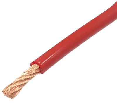 SILICONE WIRE 6mm2 RED