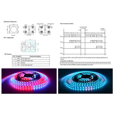 RGB-LED WS2812B SMD 5pcs