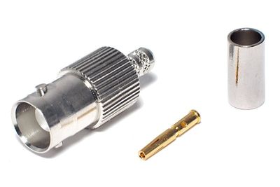 BNC CONNECTOR FEMALE CRIMP RG58 BNC CONNECTOR FEMALE CRIMP RG58