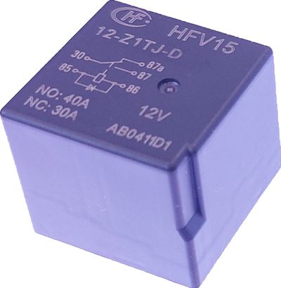 AUTO RELAY 12V 40/30A SPDT +DIODE