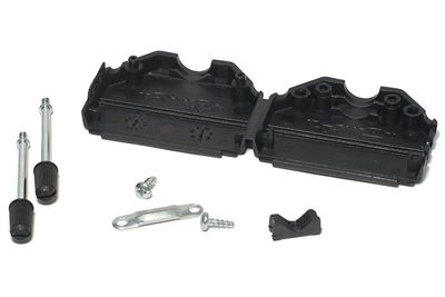 D25 CONNECTOR ENCLOSURE BLACK D25 CONNECTOR ENCLOSURE BLACK