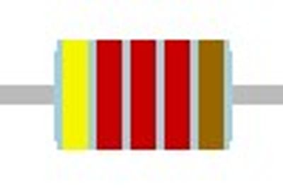 METAL FILM RESISTOR 0,17W: 42,2kohm METAL FILM RESISTOR 0,17W: 42,2kohm