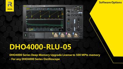Rigol DHO4000-RLU-05 MEMORY EXPANSION OPTION LICENSE