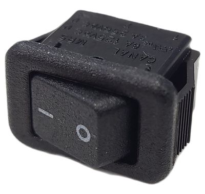 MINIATURE ROCKER SWITCH SPST ON/OFF 3A 250VAC