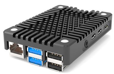 Raspberry Pi 4 CNC Aluminum Alloy Metal Passive Cooling Case