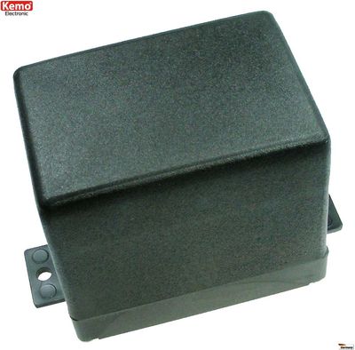 PLASTIC ENCLOSURE 72x50x63mm black