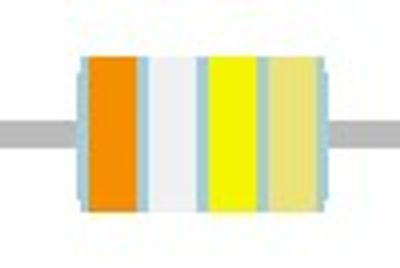 METAL OXIDE FILM RESISTOR 1W: 3,9ohm