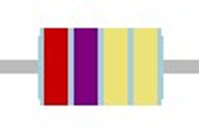 METAL OXIDE FILM RESISTOR 1W: 2,7ohm