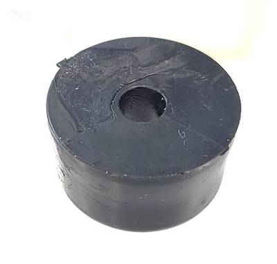 Plastic foot 22x13mm black Plastic foot 22x13mm black